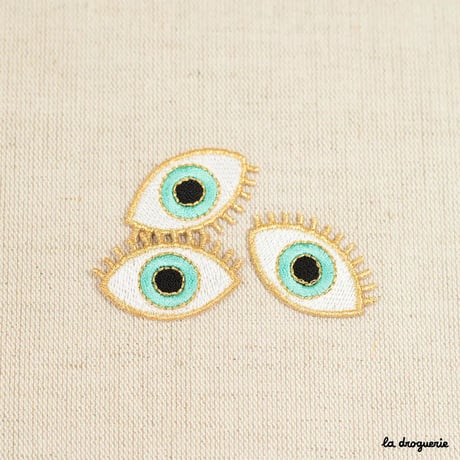 Ecusson faste Mon oeil ! | Ecusson à thermocoller 36×25 mm