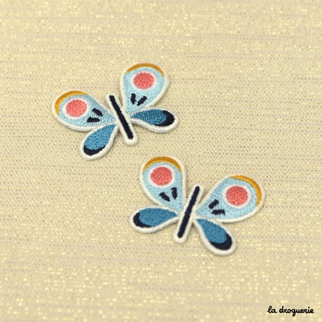 Ecusson Jolis papillons 38 mm | Ecusson à thermocoller 38×28 mm