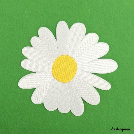 Ecusson “Marguerite Reine des prés” 100 mm