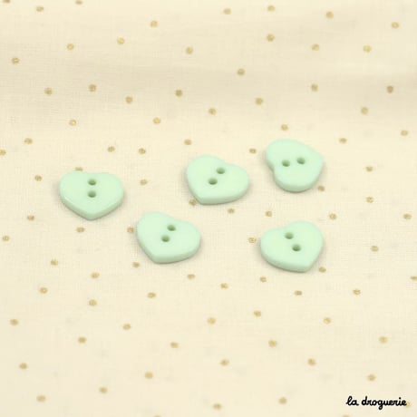 Bouton Caprice coeur 12 mm