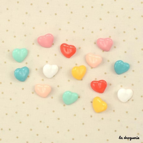 Bouton Comme un coeur 12 mm