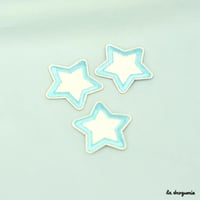 Ecusson Blue Star Roller-Derby 40 mm | Ecusson à thermocoller 40 mm