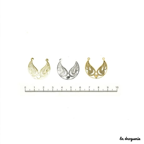 Perle Jour de Gala arabesques | Perle 24 mm