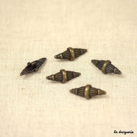 Bouton Bamako olive 34 x 13 mm