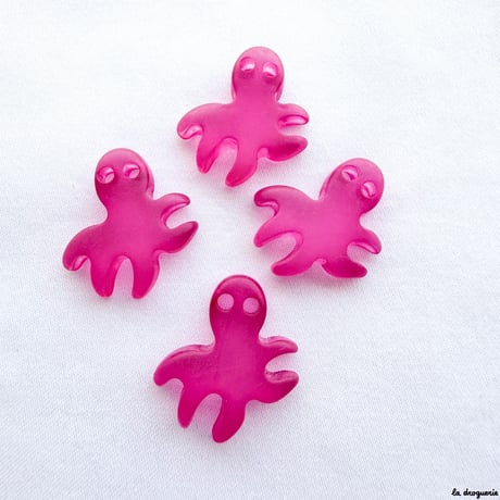 Perle Océaniques pieuvre | Perle 22x20 mm