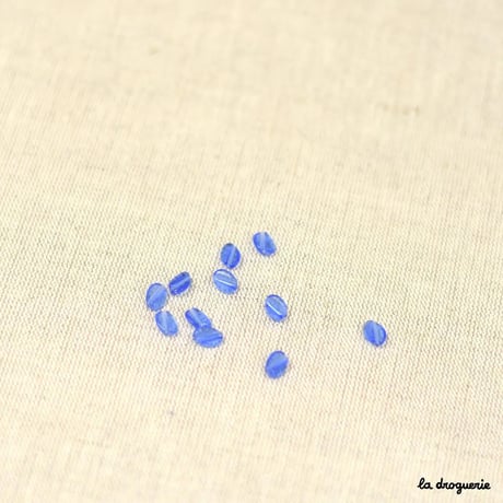 Perle Cellophane grain de café | Perle 8x6 mm