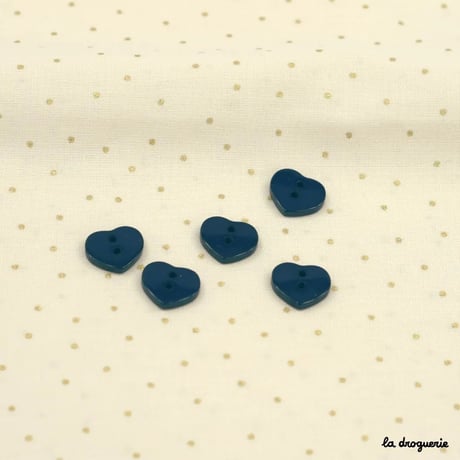 Bouton Caprice coeur 12 mm