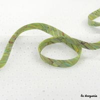 Biais liberty “Doctor Tulloch” Pastel Anis | Biais replié - largeur pliée 10 mm