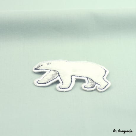Ecusson « Tout doux ours blanc »