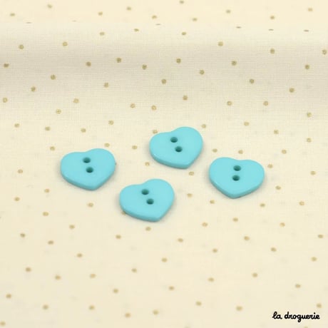 Bouton Caprice coeur 15 mm