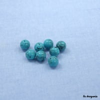 Perle « Style agate boule » 16 mm