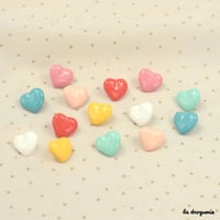 Bouton Comme un coeur 12 mm