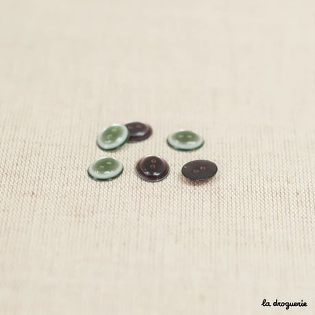 Bouton Petit salon bombé 11 x 10 mm