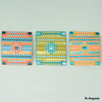 Ecusson Tumbaya rectangle | Ecusson à thermocoller 54x48mm