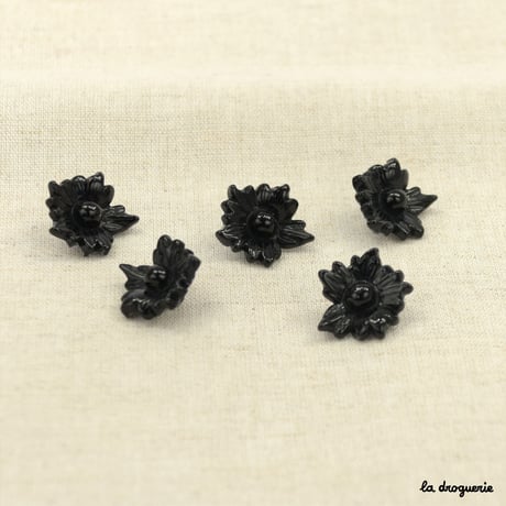 Bouton Fruité bis fleur 17 mm