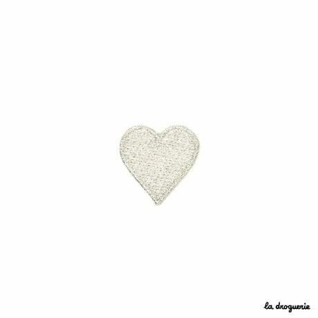 Ecusson « Dame de coeur »Doré | Ecusson à thermocoller 24 mm