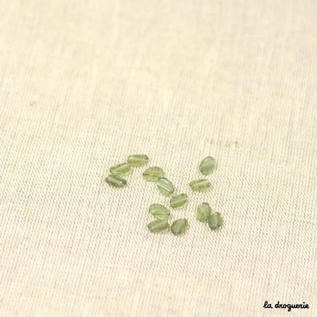 Perle Cellophane grain de café | Perle 8x6 mm