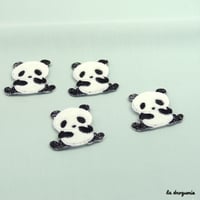 Ecusson « Tout doux panda »