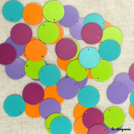 Perle Toquade sequin rond | Perle 15 mm