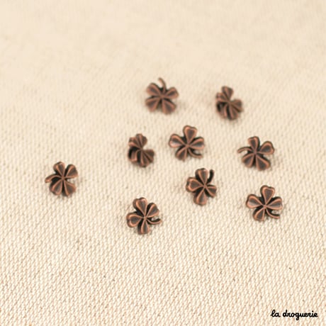 Bouton Jardin trèfle découpé | Bouton 10mm