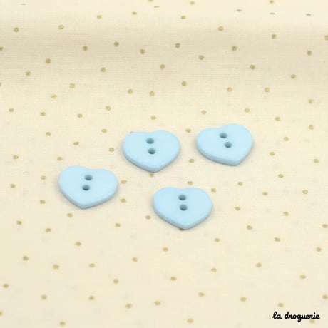 Bouton Caprice coeur 15 mm