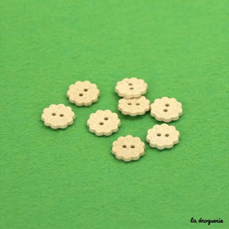 Bouton Eco-Fleurette 12 mm