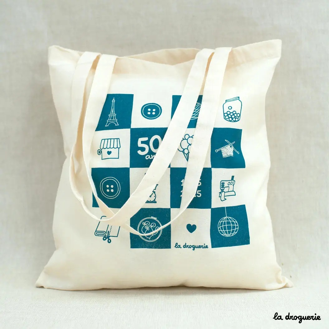 Tote-bag 1975/2025 La Droguerie | édition limit