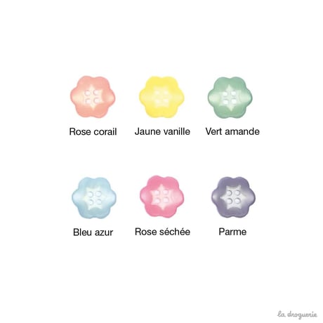 Bouton My fair Lady corozo 13 mm