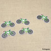 Ecusson Vélo course  Ecusson à thermocoller 60×35 mm