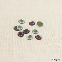 Bouton Petit salon bombé 11 x 10 mm