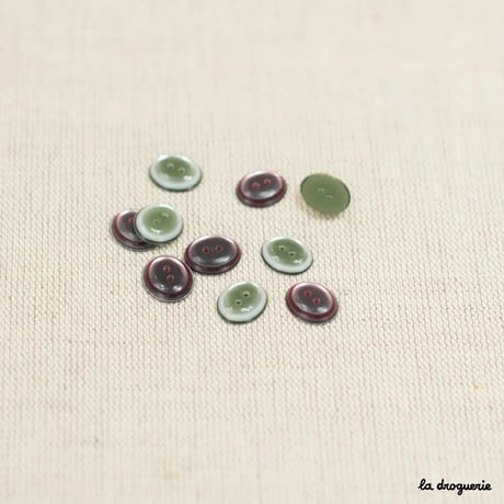 Bouton Petit salon bombé 11 x 10 mm