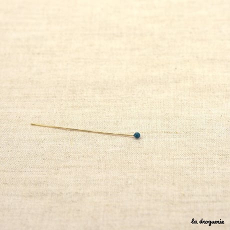 Clou tige à boule émaillée 55 mm de hauteur