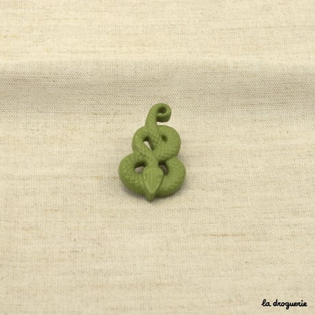 Bouton Arizona serpent à sonnettes 38 mm