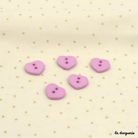 Bouton Caprice coeur 12 mm