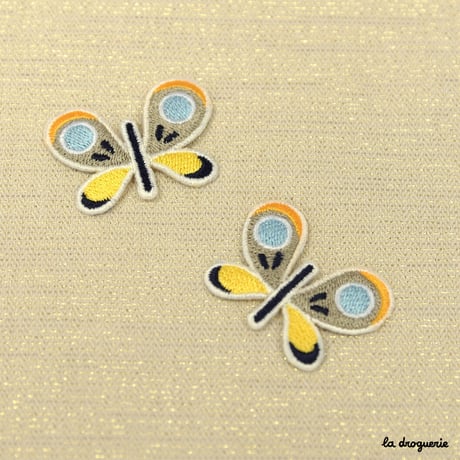 Ecusson Jolis papillons 38 mm | Ecusson à thermocoller 38×28 mm