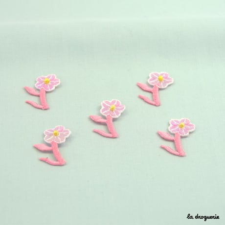 Ecusson Paillettes fleurette | Ecusson à thermocoller 28×20 mm