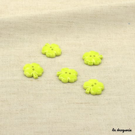 Bouton Trèfle 4 feuilles émaillé 18 mm