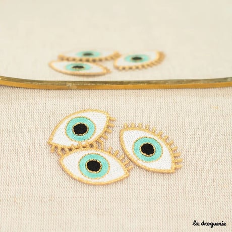 Ecusson faste Mon oeil ! | Ecusson à thermocoller 36×25 mm