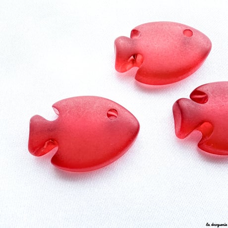 Perle Océaniques poisson-papillon | Perle 21x15 mm