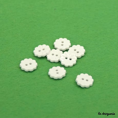 Bouton Eco-Fleurette 12 mm