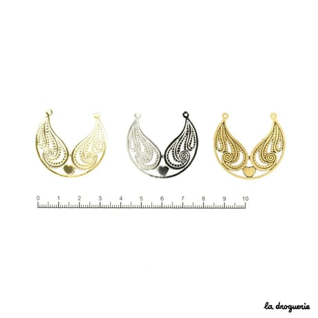 Perle Jour de Gala arabesques | Perle 34 mm