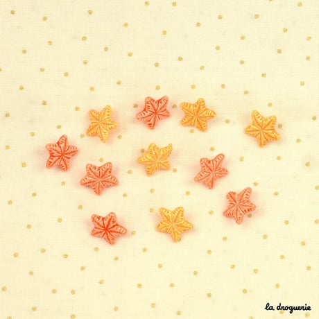 Bouton Drôle de bête étoile de mer 12 mm