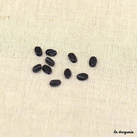 Perle Cellophane grain de café | Perle 8x6 mm
