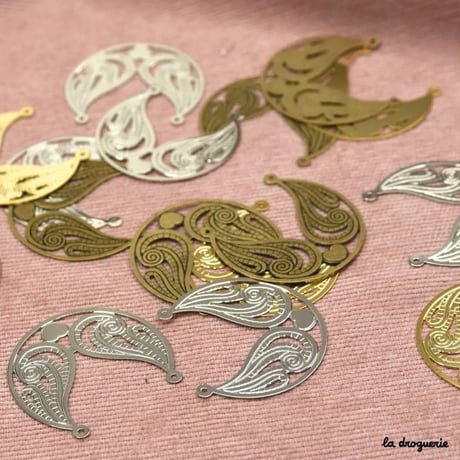 Perle Jour de Gala arabesques | Perle 34 mm