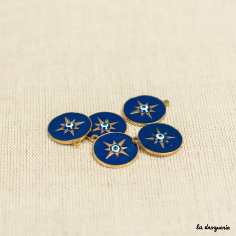 Perle Allure boussole œil | Perle 18 mm