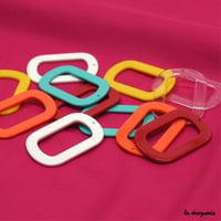 Perle « Imagine pendant anneau » 54 mm de hauteur