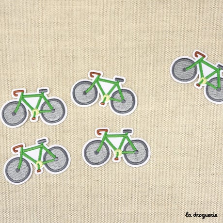 Ecusson Vélo course  Ecusson à thermocoller 60×35 mm