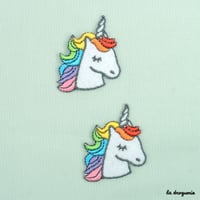 Ecusson « Tête de licorne »