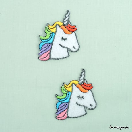 Ecusson « Tête de licorne »