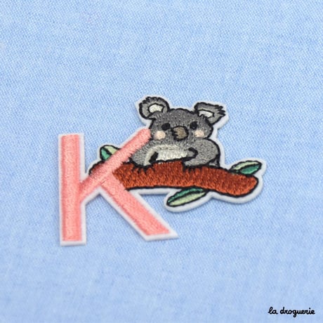 Ecussons “Alphabet animaux”67 à 45 mm